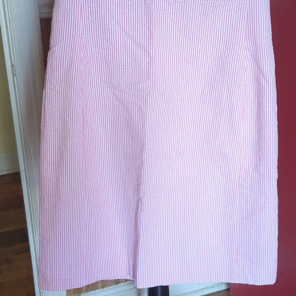 Lilly Pulitzer Light Pink Ruffle V-Neck Sleeveless Mini Dress - Picture 5 of 8
